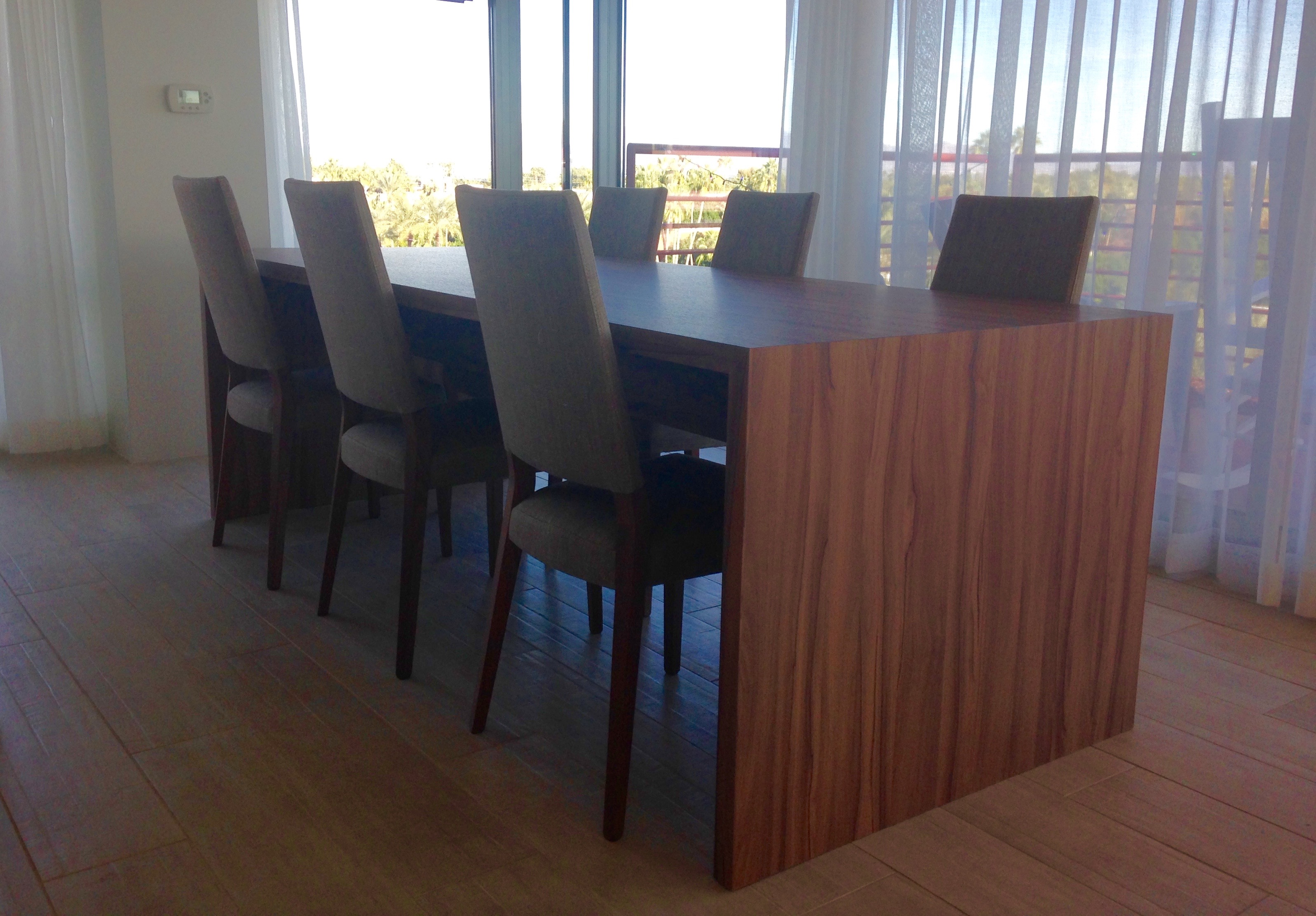 conference table, Roseo Design Center, wood conference table, contemporary conference table, custom conference table, office cabinetry, 